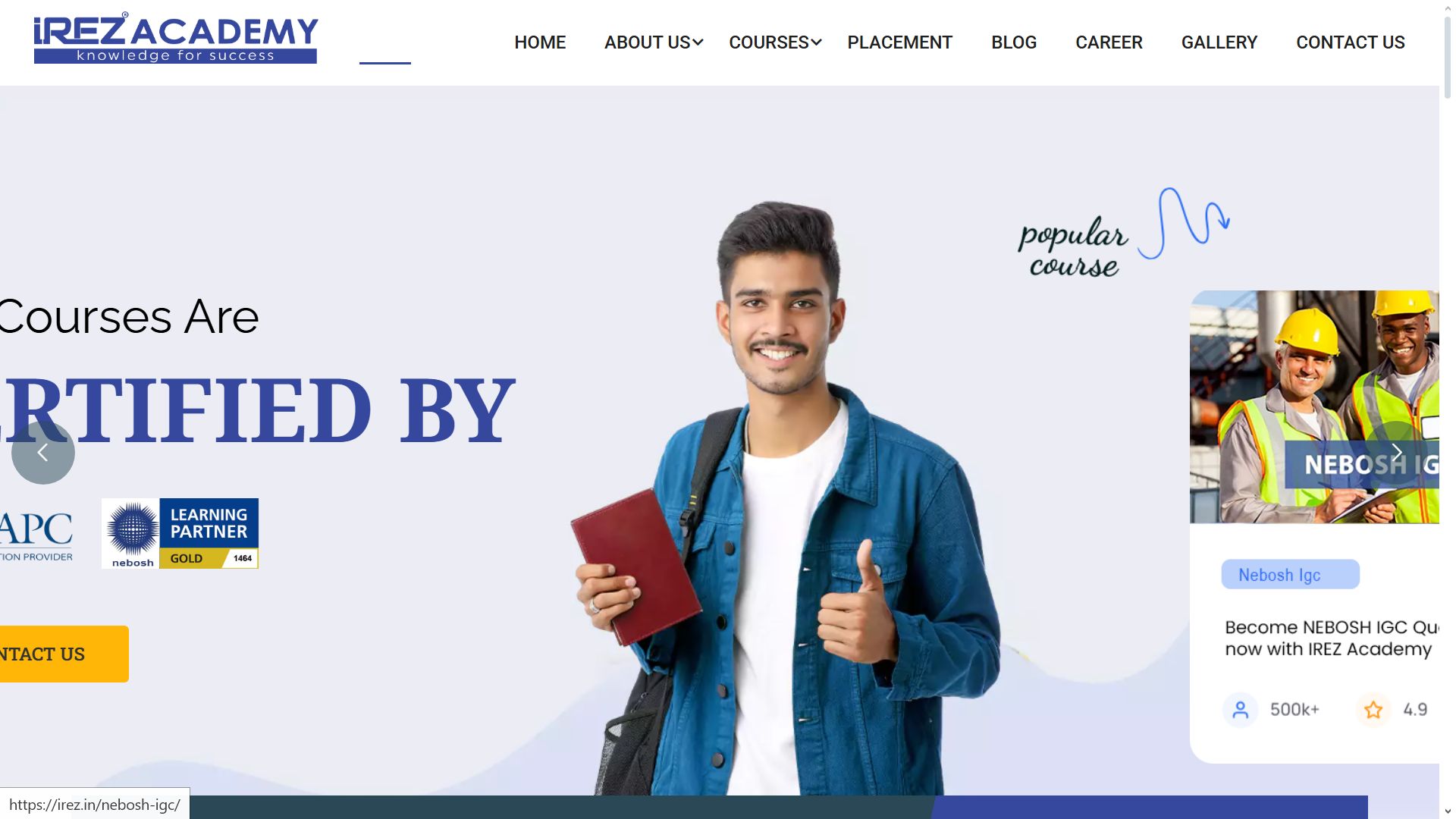 Irez Academy - Best Nebosh, NDT,Oil & Gas,QA/QC,MEP,Medical coding Training Institute in Kerala,Kochi,Kollam